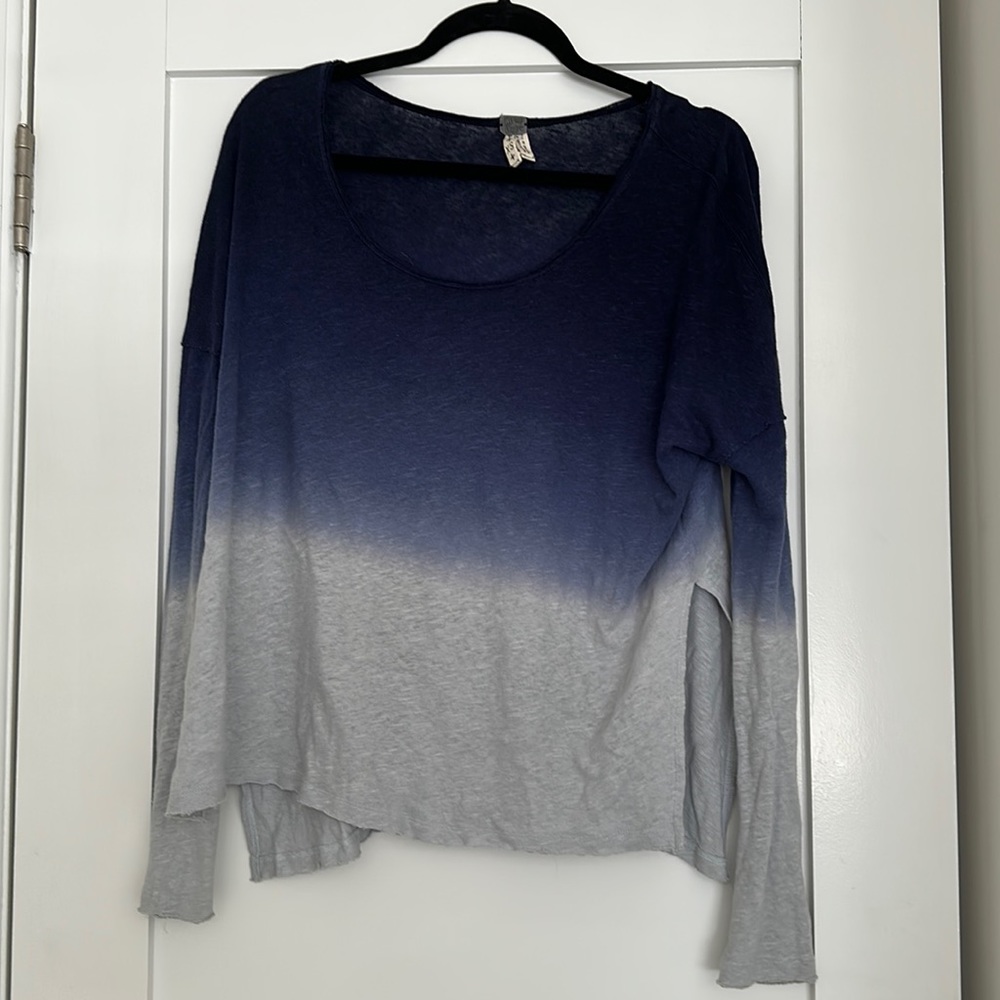 We the free ombré long sleeve top.